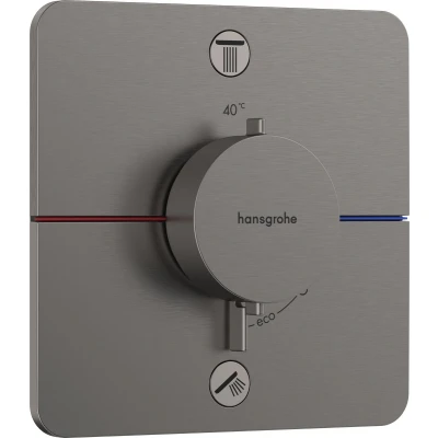Afbeelding van Hansgrohe ShowerSelect Comfort Q thermostaat inbouw voor 2 functies