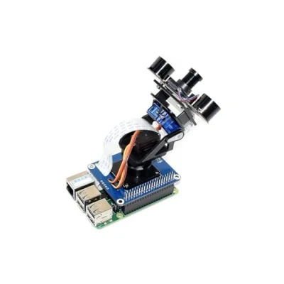 Afbeelding van Waveshare 2 DOF Pan Tilt Hoed voor Raspberry Pi Zero/Zero W/Zero WH/2B/3B/3B+ Onboard PCA9685 PWM chip TSL25911FN 16 bit Ambient Light Sensor Make Camera Move and Sense Intensity Via I2C