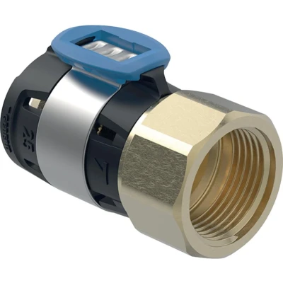 Afbeelding van Geberit FlowFit perskoppeling recht 16 x 1/2 pers binnendraad