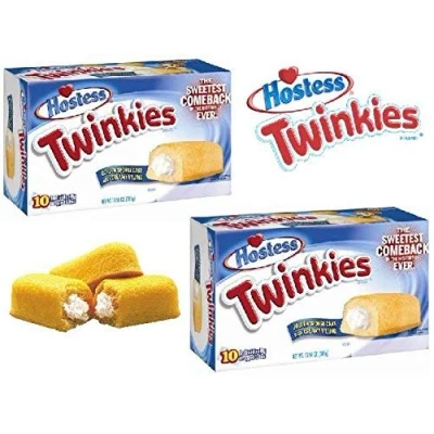 Afbeelding van 20 Twinkies Twin Pack 2 x 10 Cakes