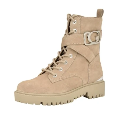 Afbeelding van GUESS Orana Rangersdames, Taupe Suede 240