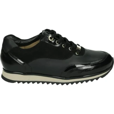 Afbeelding van Hassia 302050 Lage sneakersDames sneakers Kleur: Zwart Maat: 40