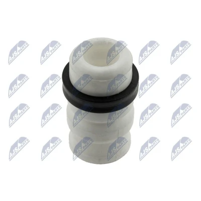 Afbeelding van NTY AB VW 004 Aanslagrubber, vering Vooras rechts, links, VOLKSWAGEN: Caddy 3, Golf 6, 5, SKODA: Octavia 2 Combi