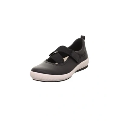 Afbeelding van Legero Ballerina&#039;s met enkelbandjes, Dames, Maat: 38, Schwarz Leer
