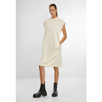 Afbeelding van Urban Classics Light Terry Korte jurk S Beige