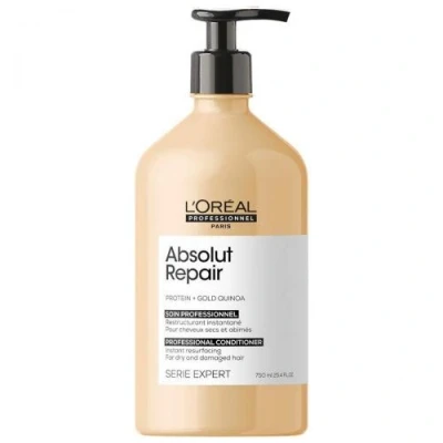 Afbeelding van L&#039;Oréal Serie Expert Absolut Repair Gold Conditioner 750ml Haibu by Kapperskorting.com