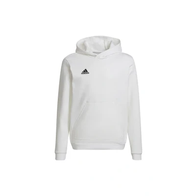Afbeelding van adidas Performance Entrada Unisex Hoodie voor kinderen, Maat: 176, White/black