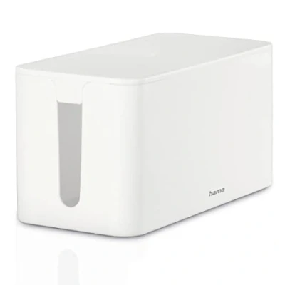 Afbeelding van Hama 00221010 Kabelbox Kunststof Wit star (l x b h) 23.5 12 11.5 cm 1 stuk(s)