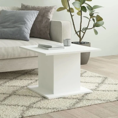 Afbeelding van Salontafel 55,5x55,5x40 cm spaanplaat wit