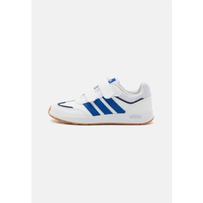 Afbeelding van adidas Performance Tensaur Switch Unisex Hardloopschoenen voor op de weg kinderen, Maat: 33, White/team royal blue/dark blue