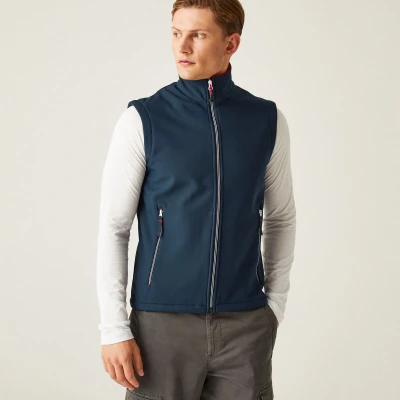 Afbeelding van Regatta Ascender 2 Layer Softshell Bodywarmer RG925 NAVY/CLASSIC RED