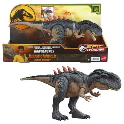 Afbeelding van Jurassic World Mapusaurus Mega Action HTK81 Dinosaurus gelede figuur