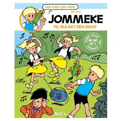 Afbeelding van Jommeke AVI 0 Fil maakt een grap