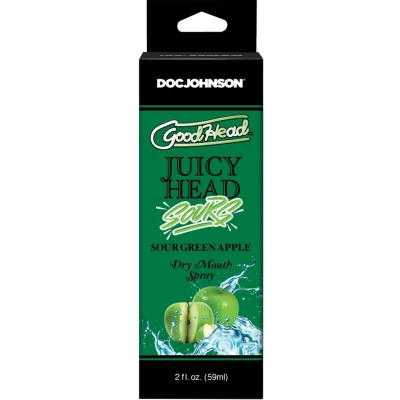 Afbeelding van Doc Johnson GoodHead Juicy Head Dry Mouth Spray Sour Appel 60 ml