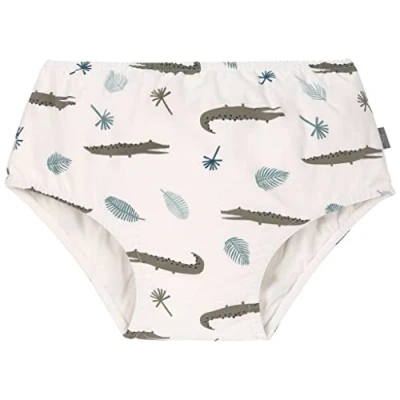 Afbeelding van Lässig Zwembroekje met luier Splash &amp; Fun Crocodile white 18 maanden, Maat: 86