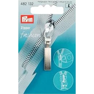 Afbeelding van Prym Fashion Zippers Ritsenschuiver Classic mat zilverkleurigr