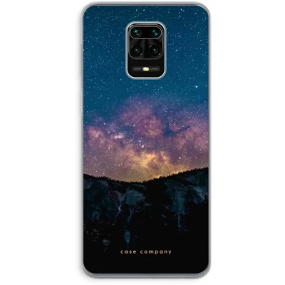 Afbeelding van Case Company® hoesje geschikt voor Xiaomi Redmi Note 9 Pro Travel to space Soft Cover Telefoonhoesje Bescherming aan alle Kanten en Schermrand