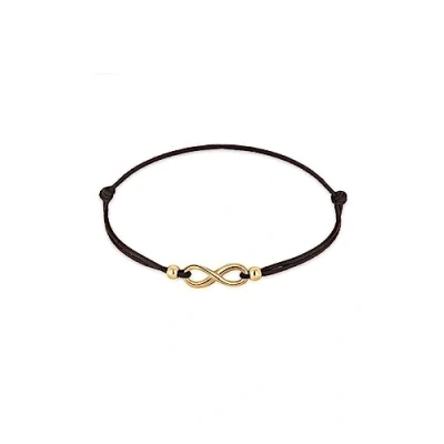 Afbeelding van Elli Infinity Armband goldcoloured, Dames, Maat: 17, Gold coloured