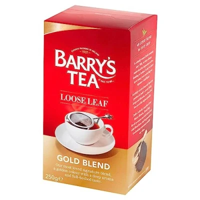Afbeelding van Barrys Tea Gold Blend Loose Leaf (2 verpakkingen van 250 g) uit Ierland