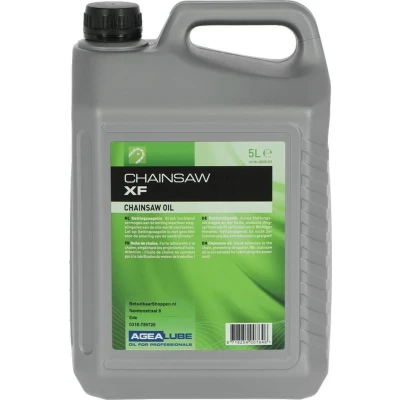 Afbeelding van Agealube Chainsaw XF Kettingolie 5 liter Geschikt voor Zaagkettingen Koelt en Smeert Kleefkracht Olie/Smeermiddelen Tuinmachine Onderhoud