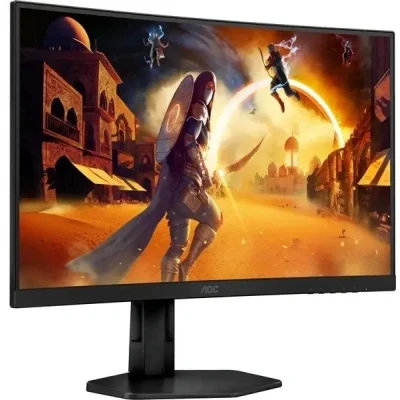 Afbeelding van AOC C27G4ZXU Full HD Curved Monitor Speakers USB Hub Ergonomisch 280hz 0.3ms 27 inch