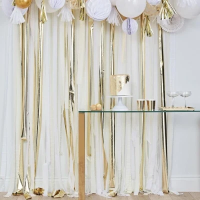 Afbeelding van Ginger Ray Mix 188 It Up Gouden Metallic Backdrop