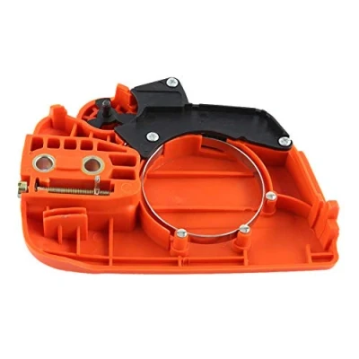 Afbeelding van Ketting Tandwiel Koppeling Cover voor Husqvarna, Kettingrem Zijdeksel Set Husqvarna 350 235 235E 236 240