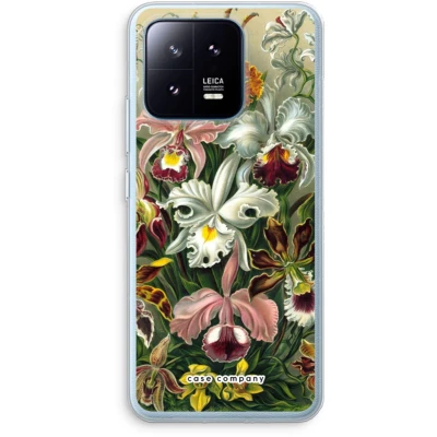 Afbeelding van Case Company® hoesje geschikt voor Xiaomi 13 Pro Haeckel Orchidae Soft Cover Telefoonhoesje Bescherming aan alle Kanten en Schermrand