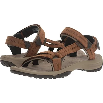 Afbeelding van Teva Terra FI LITE Outdoorsandalen, Dames, Maat: 36, Brown Leer/ synthetisch