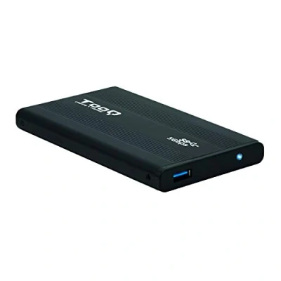 Afbeelding van Externe Doos TooQ TQE 2524B 2.5&quot; HD SATA III USB 3.0 2 TB SSD Zwart
