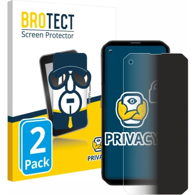 Afbeelding van BROTECT privacy screenprotector voor Blackview BL6000 Pro 5G Folie Beschermfolie Blauwlichtfilter (2 Stuks)