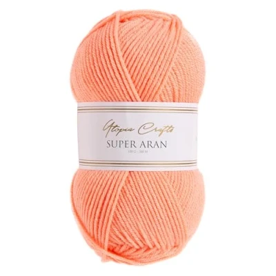 Afbeelding van Utopia Crafts Super Aran brei en haakgaren 100 g (Sunset Glow)