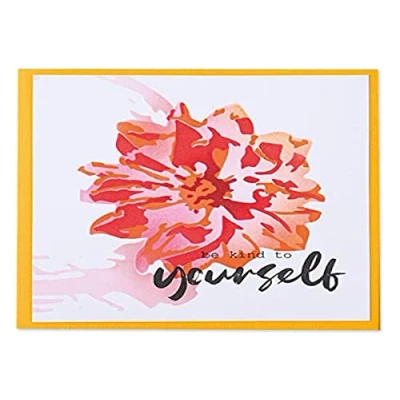 Afbeelding van Sizzix Layered Stencils 4PK Painted Flower 665264 Olivia Rose (10 22)