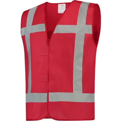 Afbeelding van Tricorp Veiligheidsvest Reflectie Rood 453014 maat M L