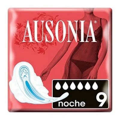 Image de Compresses avec Ailes pour la Nuit Ultra Ausonia (9 uds)