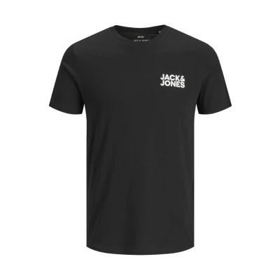 Afbeelding van Jack &amp; Jones Jjecorp LOGO SS O NECK NOOS Tshirt print black, Heren, Maat: XS, Black