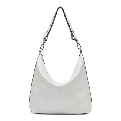 Afbeelding van Liebeskind Berlin Paris HOBO M Mittelgrosse Handtas, Dames, Maat: One Size, Creme