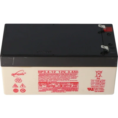 Afbeelding van Hawker Enersys Genesis NP3.4 12, fabricage nr. 12 volt 3,4Ah