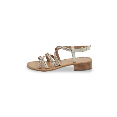 Afbeelding van Les Tropeziennes par M Belarbi Sandalen, Dames, Maat: 41, Cream Leer