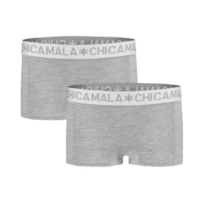 Afbeelding van Slip girls 2 pack boxershort solid muchachomalo