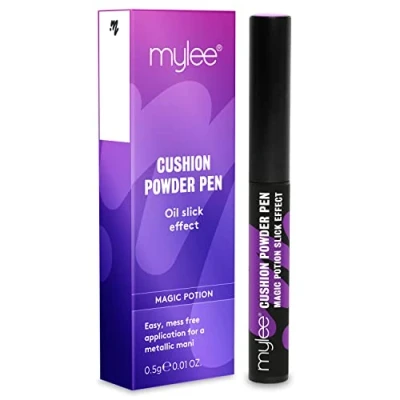 Afbeelding van Mylee Air Cushion Chrome Powder Pen holografisch nagelpoeder decoratie glanzend metallic spiegeleffect langdurig, doe het zelf nail art, manicure gereedschap toverdrank