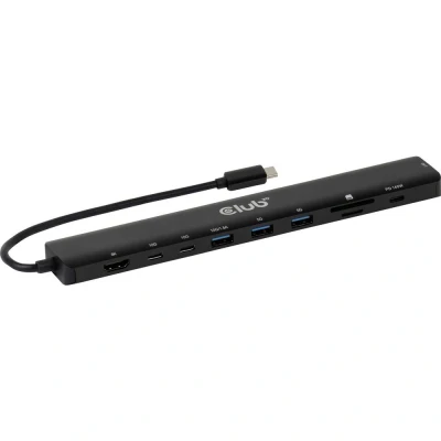 Afbeelding van Club 3D 10 1 PORTABLE DOCK USB TYPE C 10GBPSTO HDMI# 8K30HZ PD3.1 MAX.140WATT