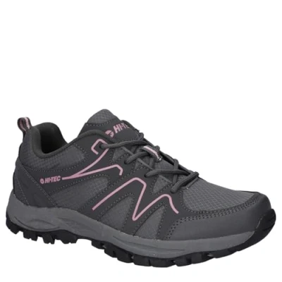 Afbeelding van HI TEC Maine Womens Outdoorschoenen, Dames, Maat: 38, Steel grey/charcoal Kunststof/ textiel