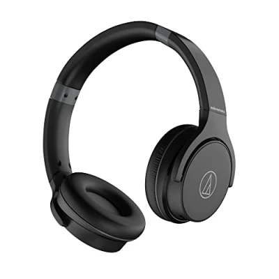 Image de Casque arceau supra aural sans fil Bluetooth Audio Technica ATH S220BT Noir