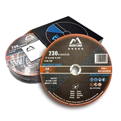 Afbeelding van Merryland doorslijpschijf 230, metaal, staal, ijzer, 230 x 1,9 mm, 25 stuks, slijpschijf voor haakse slijper, Expert line E11111942
