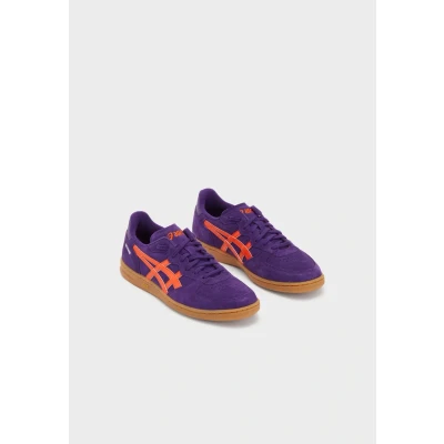 Afbeelding van Asics Sportstyle Skyhand OG Unisex Sneakers laag, Maat: 37, Midnight plum/koi Suède