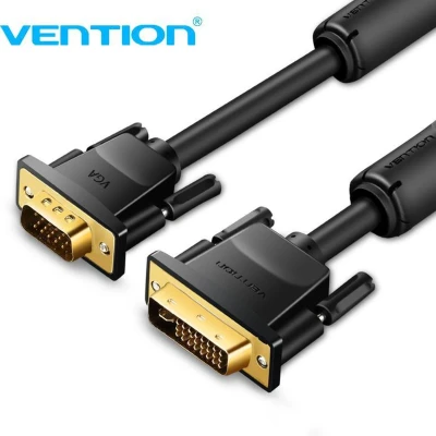 Afbeelding van Vention DVI naar VGA kabel bidirectioneel 1080P 60Hz 3 meter