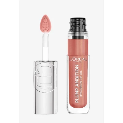 Afbeelding van L&#039;Oréal Paris Plump Ambition lippenolie met hyaluronzuur, vollere en soepelere lippen zonder compromissen. Intensief verzorgingsgevoel tot 24 uur vocht,