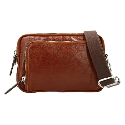 Afbeelding van Picard Buddy Herentas, Cognac., Handtas van buffelleer
