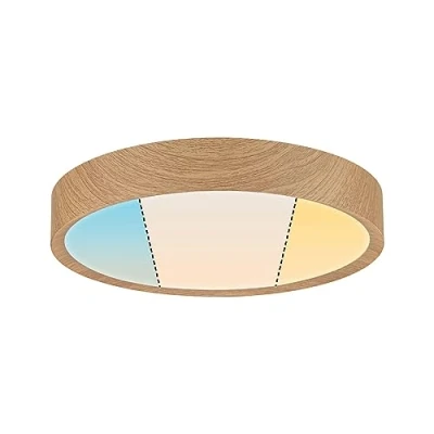 Afbeelding van Paulmann 71085 Tega LED plafondlamp 22.5 W Hout
